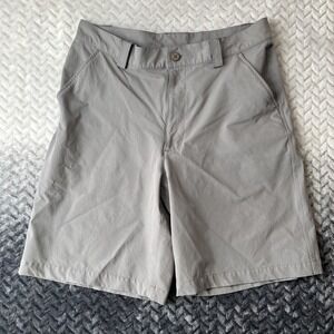 Under Armour Golf Shorts Mens 32 Gray Chino Bermuda Performance Stretch
